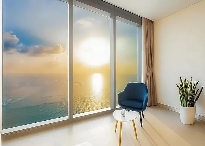 Luxury Seaview Condo - Near Jbr And Dubai Eye